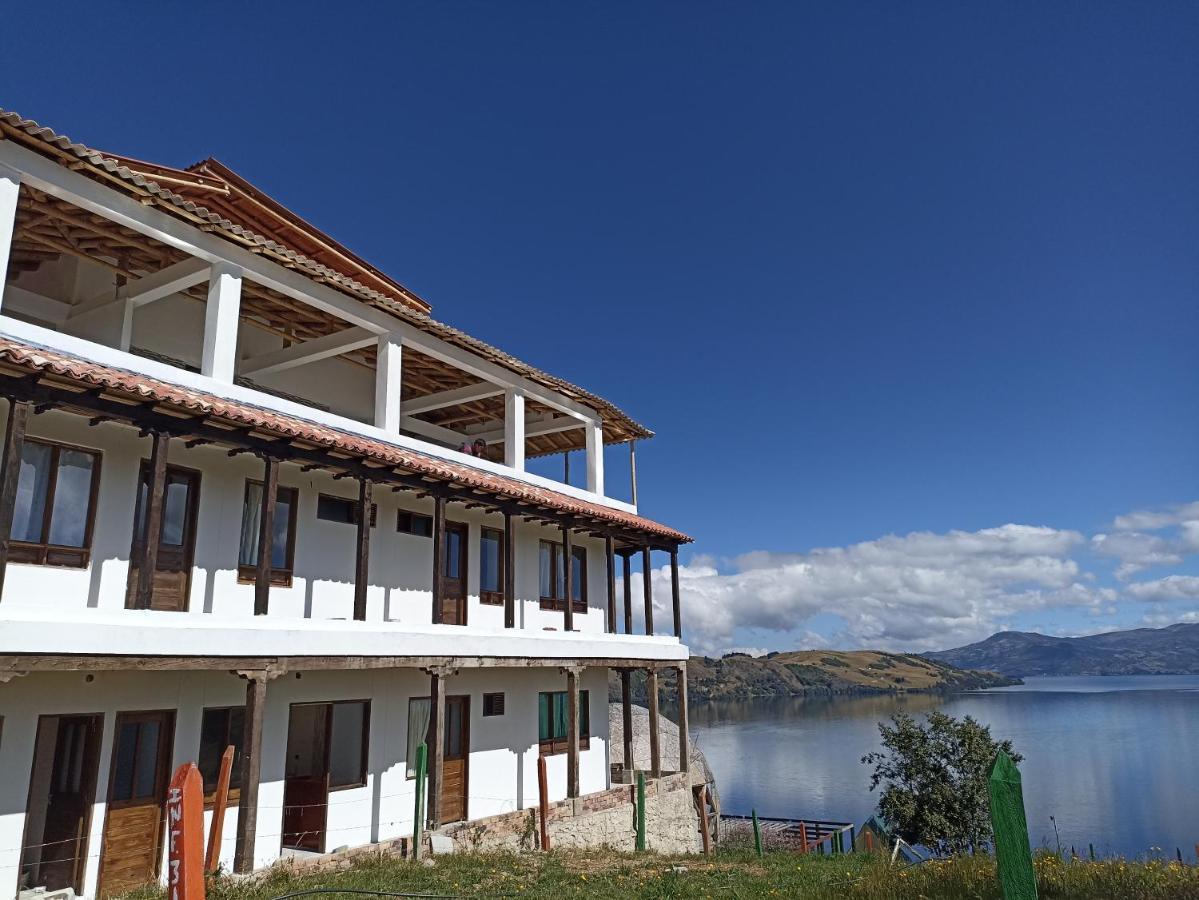 Hotel Tota Eliseo Playa Blanca Lago De توتا المظهر الخارجي الصورة